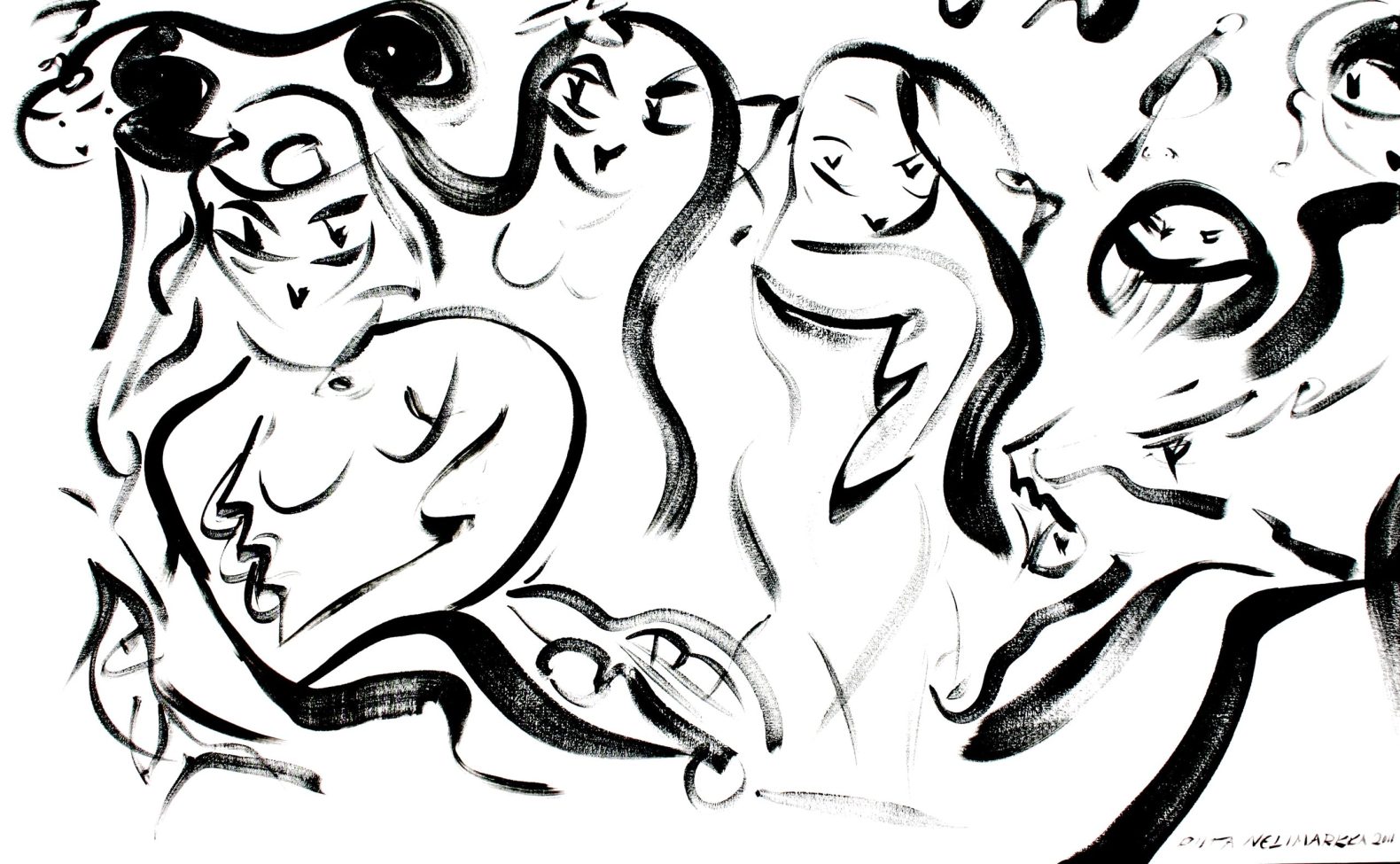 Riitta Nelimarkka’s artwork Aurora musis amica - – Dawn is a friend to the Muses 2010.